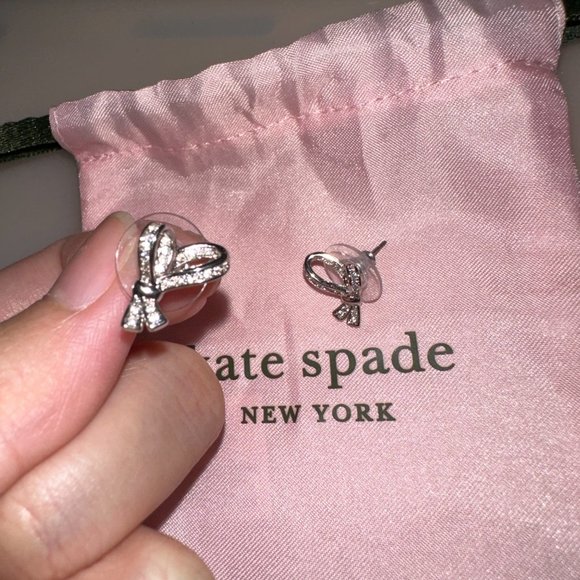 All Tied Up Pave Studs - Picture 3 of 8